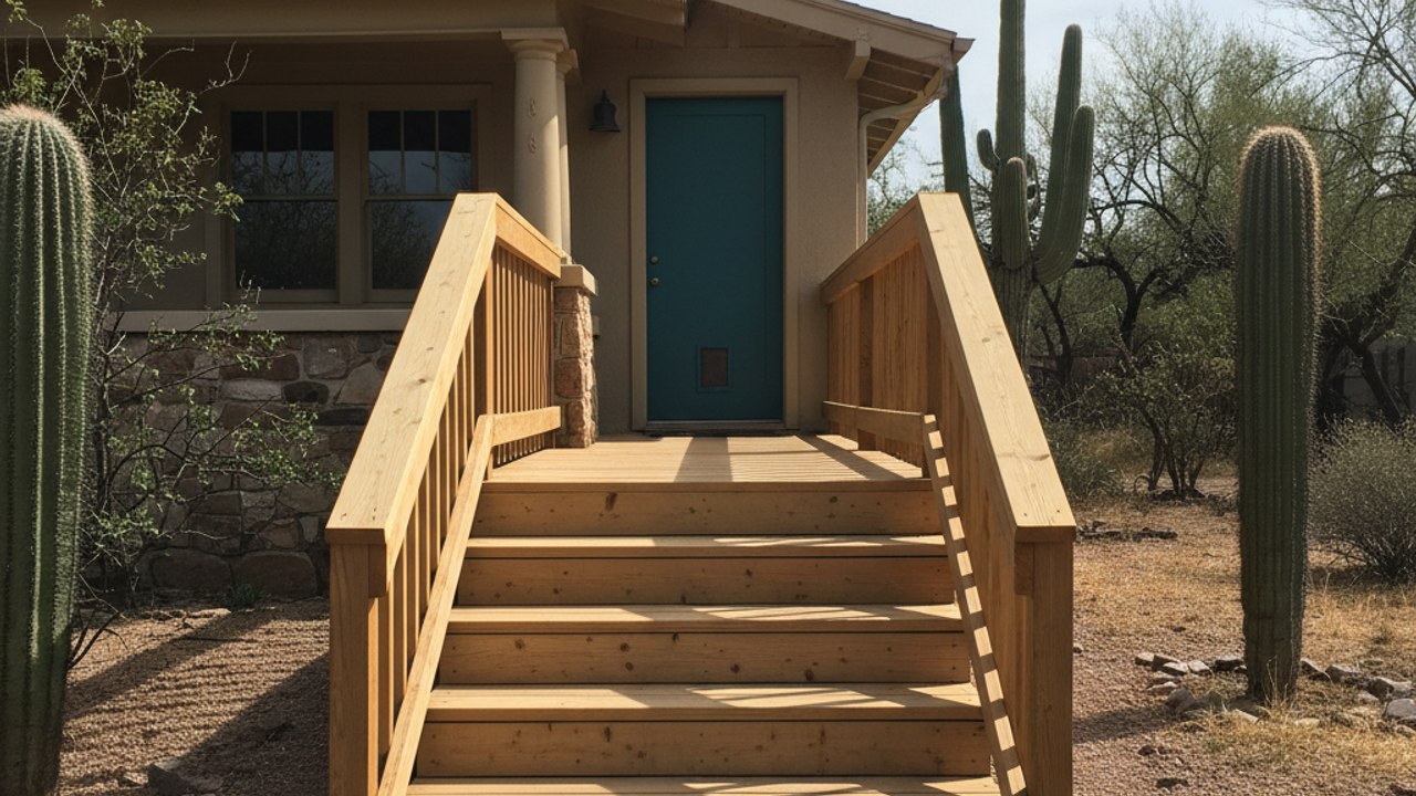 Deck Repair completed by Paradise Deck Co in Marana, AZ