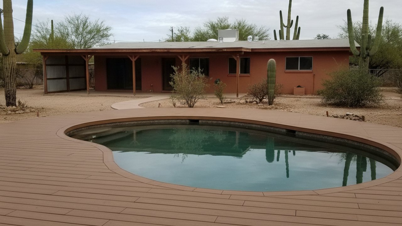 Deck Railing Repair & Installation completed by Paradise Deck Co in Catalina, AZ