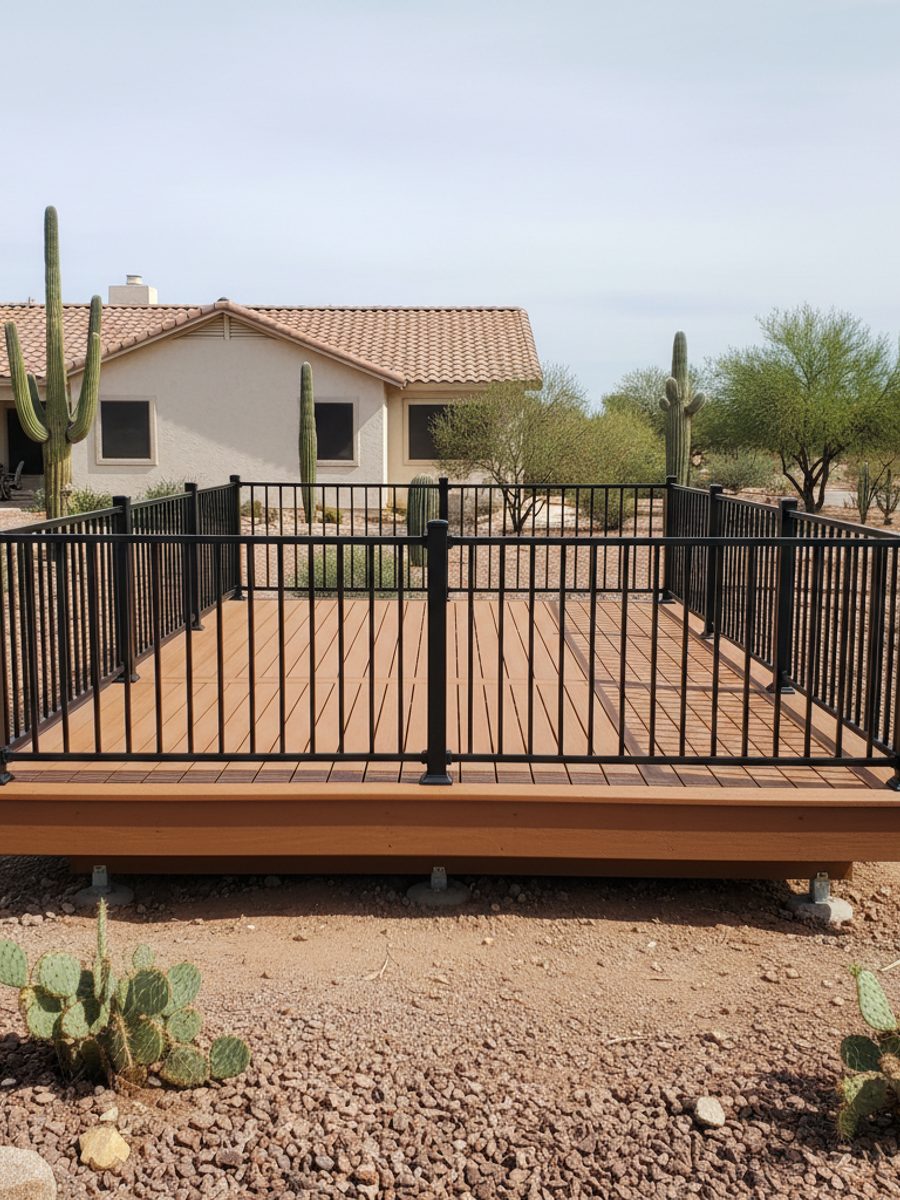 Deck Repair completed by Paradise Deck Co in Tucson, AZ